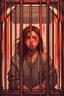 Placeholder: A girl imprisoned her self