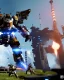 Placeholder: a titanfall pilot that is part bat, concept art, furry, humanoid, cyberpunk, anthropomorphic bat, titanfall 2