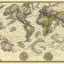 Placeholder: A world map of five conjoined continents