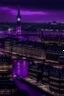 Placeholder: London with purple colour