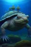 Placeholder: Matamata Turtle shark creature , 3d 4k octane render, lifelike, photorealistic, artstation, illustration, smooth, sharp focus, ornate, intricate, complex, highly detailed, digital painting, smooth, art by tom bagshaw, akihiko yosh