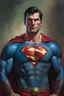 Placeholder: Portrait of Superman in his dress