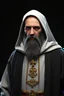 Placeholder: orthodox russian monk for a horror , 3d model for a videogame, template