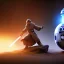 Placeholder: Star wars characters in a jar floating, super high resolution, professional photograph, in focus, beautiful detail, professional digital art, stunning 4k, volumetric light, Award-winning photograph, photography, tokio background