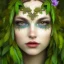 Placeholder: Portrait of beautiful girl, plant, metal, feathers, Dryad, fae, sidhe, ominous, nature, plants, wildflower, facepaint, dnd character portrait, intricate, oil on canvas, masterpiece, expert, insanely detailed, 4k resolution, retroanime style, cute big circular reflective eyes, cinematic smooth, intricate detail , soft smooth lighting, soft pastel colors, painted Renaissance style,bokeh, 800mm lens