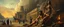 Placeholder: master oil painting by Rembrandt, sodomite in Babylon in the style of Fallout 4