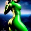 Placeholder: fullbody portrait 'beautiful booty Sexy Busty CatWoman',wearing skintight latex suit,crystal clear green eyes,painting by gaston bussiere, greg rutkowski, yoji shinkawa, yoshitaka amano, tsutomu nihei, donato giancola, tim hildebrandt, oil on canvas, cinematic composition, extreme detail,fit full head inside picture,32k