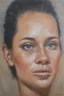 Placeholder: facial portrait, Bim TatsoOalli, oil on canvas by a stupid person