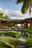 Placeholder: luxury eco resort hawaii outside view