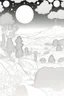 Placeholder: Peaceful, Egon Schiele, Max Ernst, night sky filled with galaxies, planets and stars, rock formations, trees, flowers, one-line drawing, sharp focus, 8k, deep 3d field, intricate, ornate, one million strokes