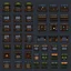 Placeholder: sprite sheet block, rimworld style