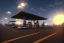 Placeholder:  highway, gas station ,country, night lighting , realistic, unity engine, cinematic lighting, scriptable render pipeline.