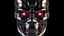 Placeholder: 4K, ultra details, full realism. Portrait terminator logo. Visage complet