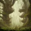 Placeholder: steampunk alien forest