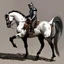 Placeholder: Knight riding a horse