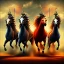 Placeholder: four horses of the appocalypse