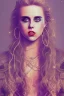 Placeholder: Danish singer MØ face, style viking