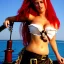 Placeholder: sultry, gorgeous female pirate