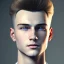 Placeholder: beautiful smooth realistic, Russian male, 15 y/o boy, white background, extremely sharp detail, finely tuned detail, ultra high definition, 8k, unreal engine 5, ultra sharp focus, smile teeth, happy