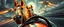 Placeholder: clumsy horse with ears on fire, b movie poster, etheral astral weird perspective worried yoga vin diesel legend race car racing with huge g force against spaceships going sideways in ramp driver close up portrait of dj magic kobold gremlin farmer pilot looking down on cam, with background in the style of escher and giger, a chill contrapunctus fugue in the style of fsol, beethoven,