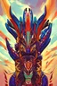 Placeholder: totem animal totem aztek greeble tribal style fanart ornate fantasy heartstone ankama gta5 cover style official behance hd artstation by Jesper Ejsing, by RHADS, Makoto Shinkai and Lois van baarle, ilya kuvshinov, rossdraws totem color pastel vibrant radiating a glowing aura intricate, elegant, sharp focus, illustration,digital painting, concept art, matte, art by WLOP and Artgerm and Greg Rutkowski and Alphonse Mucha, masterpiece