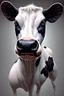 Placeholder: portrait of a cow in (H.R giger) style with lots of alien tenticles