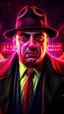 Placeholder: Al Capone cyberpunk, cinematic