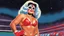 Placeholder: [art by Mil Mascaras] Oh-oh, here she comes (watch out) She'll only come out at night, ooh Oh-oh, here she comes (here she comes) She's a man-eater, ooh-ooh