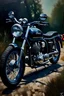 Placeholder: oil painting of t-max motorcycle ana a wolf