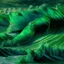 Placeholder: tidal waves in shades of green