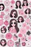 Placeholder: aesthetic girly stickers template