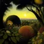 Placeholder: High definition photography of a marvelous landscape, trees, flowers, sun, intricate, atmosphere of a Max Ernst painting, Henri Rousseau, thoughtful, interesting, a bit appalling, smooth