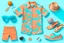 Placeholder: cool fun beach brand beachwear design