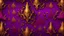 Placeholder: Haunted Royal Golden-Fire & Purple-&-Maroon Velvet Background Texture.