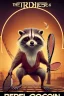 Placeholder: old man in 1928 poster advertising racoon tennis, raccons flying in air between tennis rackets while humans::4 use them as a tennis ball, evil, crazy