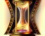 Placeholder: a detailed illustration of a glowing hourglass, intricate, realistic, digital art, meticulously detailed