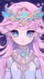 Placeholder: Cosmic Fantasy, Ethereal Guardian Magical Girls, Celestial Companions, Digital art, Enchanting Art, Magical girl Characters, adoptable, Adoptables, Nebula Patterns, Mesmerizing Colors, Surreal Glow, Cosmic Themes, Whimsical Fantasy, Cosmic Beauty, Enigmatic Eyes, cutesy chibi anime style, clean lineart, solid color background, extremely detailed, chibi style