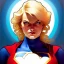 Placeholder: A beautiful portrait of powergirl, symmetrical features, cinematic lighting, soft bokeh, fantasy, modern, colourful, highly detailed, digital painting, artstation, deviantart, concept art, sharp focus, illustration, by alphonse mucha