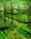 Placeholder: A lime green poisonous swamp in a nuclear city painted by Vincent van Gogh