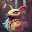 Placeholder: Mystery pokemon,Ambiance dramatique, hyperrealisme, 8k, high quality, lot of details, fit within portrait