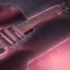 Placeholder: Cyberpunk GUITAR, hyper realistic