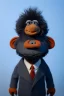 Placeholder: Waist up muppet Portrait, Kim Jong-un as muppet doll, black suit, photo studio, blue background, unreal engine 5, concept art, art station, god lights, ray tracing, RTX, lumen lighting, ultra detail, volumetric lighting, 3d.