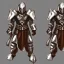 Placeholder: mail and clothe armor concept art videogame