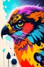 Placeholder: Portrait of a bird by Van Gogh