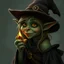 Placeholder: a pretty goblin witch
