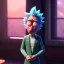 Placeholder: create a photorealistic image of Rick Sanchez from Rick and Morty, dynamic pose, dynamic lighting, cinimatic lighting. Half body, 50mm f2.7, Highly detailed, unreal engine 5, ultra realistic, HDR, 8k