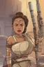 Placeholder: [Leela, Futurama] Leela as Rey in Star Wars