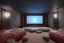 Placeholder: a dedicated home cinema room