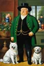 Placeholder: Pintura del pintor Fernando Botero, cuerpo completo, arte de tinta, calidad ultra, 8k, cuerpo completo