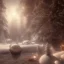 Placeholder: Mysterious christmas night, surreal atmosphere, cosmic backdrop, celestial ambience, soft lighting, very chilly appearance of the surroundings, unreal engine 5 volumetric lighting, intricate details, realistic style, 8k resolution